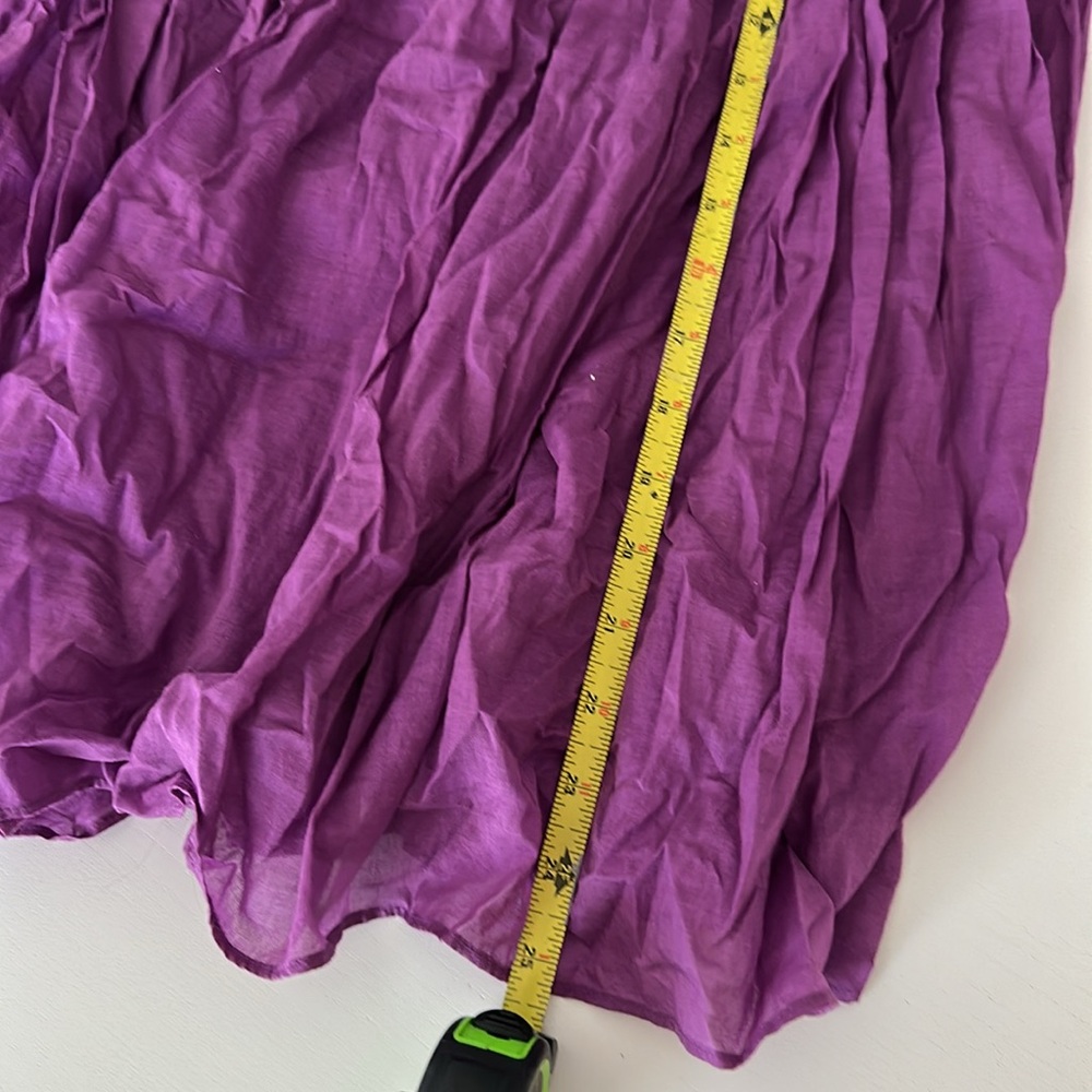 Flowy Purple skirt size 4 - Picture 7 of 7